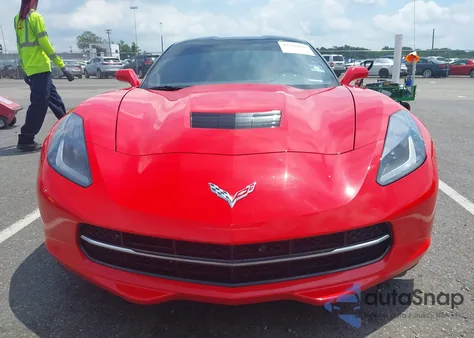 2014 Chevrolet Corvette Stingray из США, поврежденный, VIN 1G1YA2D70E5122685